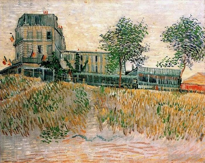 Vincent Willem Van Gogh Peinture à l'huile - Le Restaurant de la Sirène à Asnières