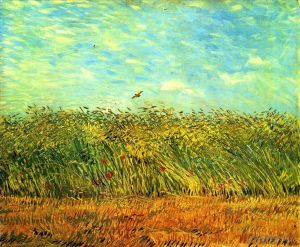 Vincent Willem Van Gogh œuvres - Champ de blé avec une alouette