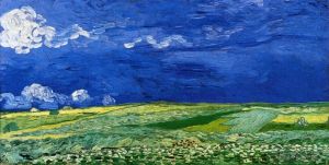 Vincent Willem Van Gogh œuvres - Champs de blé sous les nuages d'orage