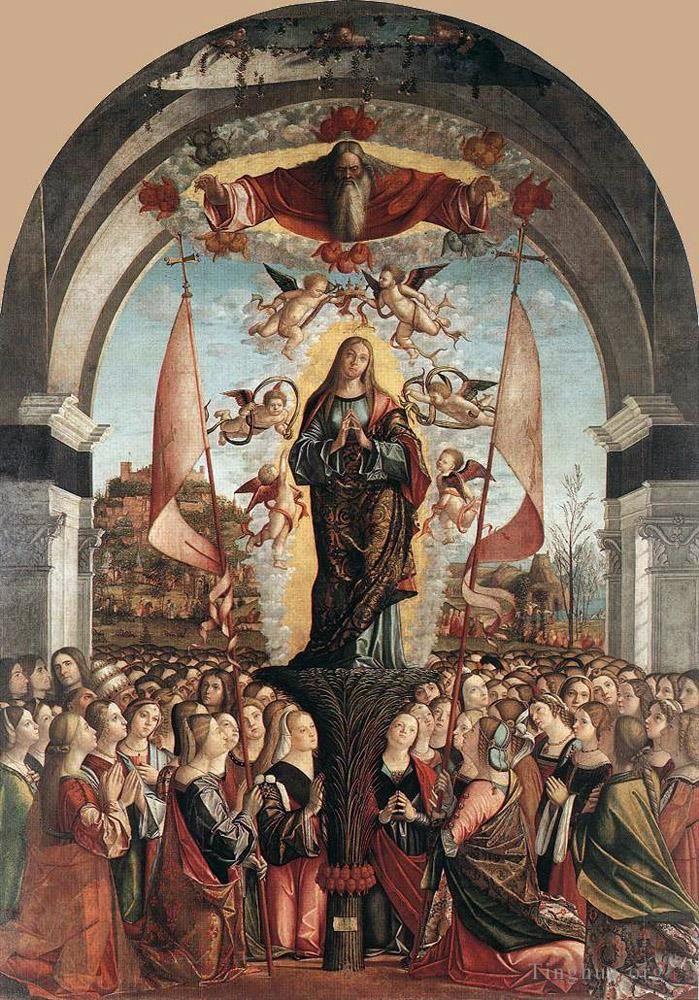 Vittore Carpaccio Types de peintures - Apothéose de Sainte Ursule