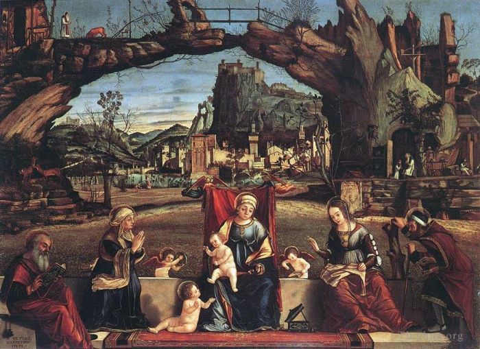 Vittore Carpaccio Types de peintures - Sainte conversation