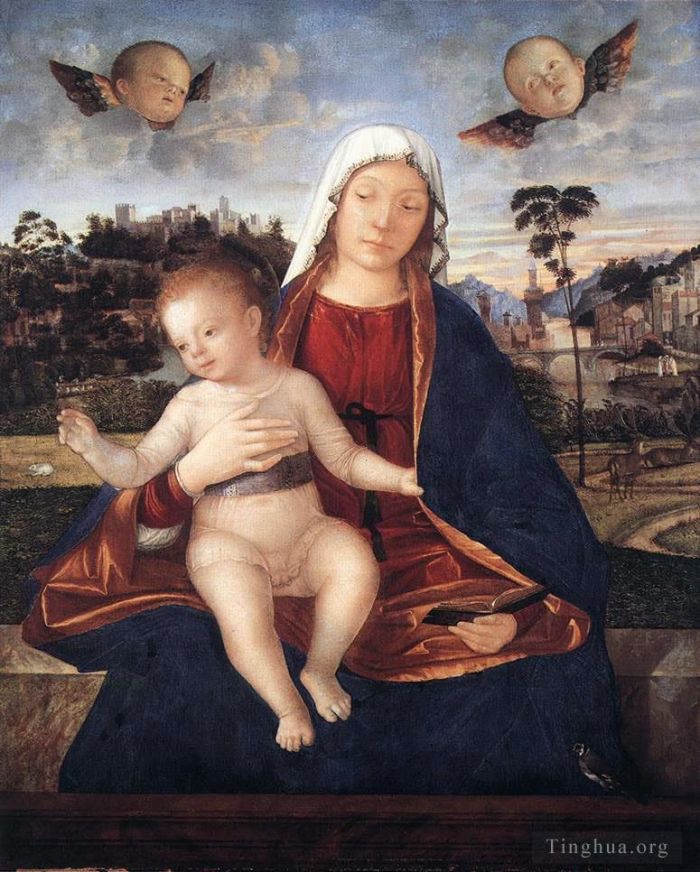 Vittore Carpaccio Types de peintures - Madone et l'Enfant bénissant