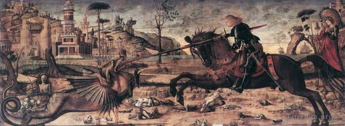 Vittore Carpaccio Types de peintures - Saint Georges et le Dragon