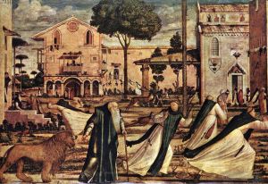 Vittore Carpaccio œuvres - Saint Jérôme et le Lion