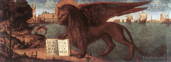 Vittore Carpaccio Types de peintures - Le Lion de Saint-Marc