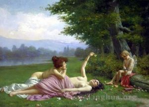 Vittorio Reggianini œuvres - Cupidon tentant