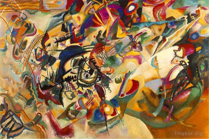 Vassily Kandinsky Peinture à l'huile - Composition VII