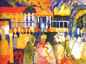 Vassily Kandinsky œuvres - Crinolines