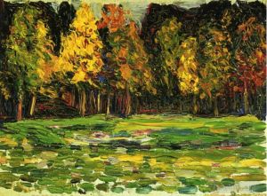 Vassily Kandinsky œuvres - Lisière de la forêt