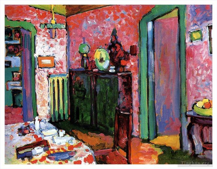 Vassily Kandinsky Peinture à l'huile - Intérieur Ma salle à manger