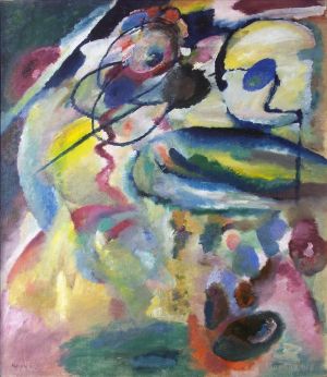 Vassily Kandinsky œuvres - Image avec un cercle Bild mit Kreis