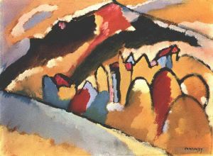 Vassily Kandinsky œuvres - Étudier pour l'automne