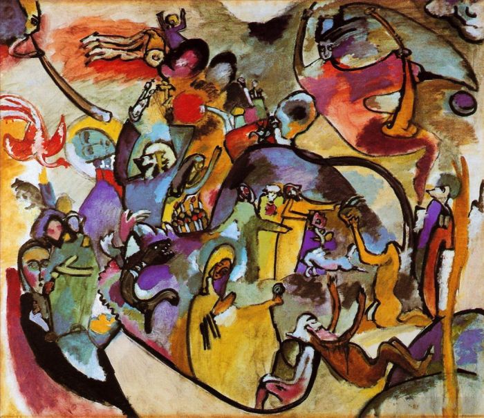 Vassily Kandinsky Peinture à l'huile - Inconnu