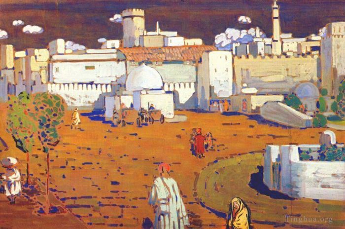 Vassily Kandinsky Types de peintures - Ville arabe