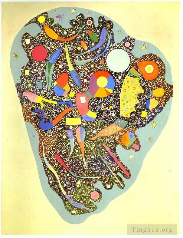 Vassily Kandinsky Types de peintures - Ensemble coloré