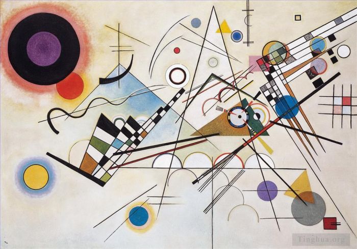 Vassily Kandinsky Types de peintures - Composition VIII
