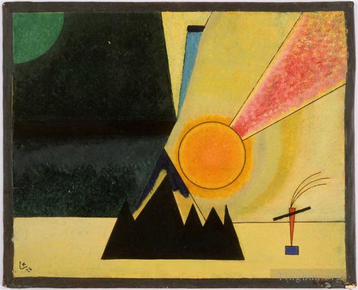 Vassily Kandinsky Types de peintures - Développement