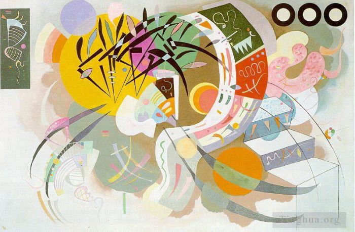 Vassily Kandinsky Types de peintures - Courbe dominante