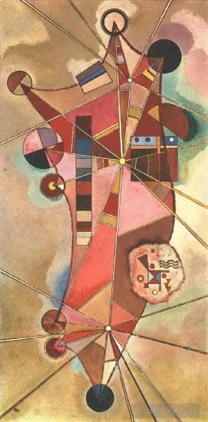 Vassily Kandinsky œuvres - Points fixes