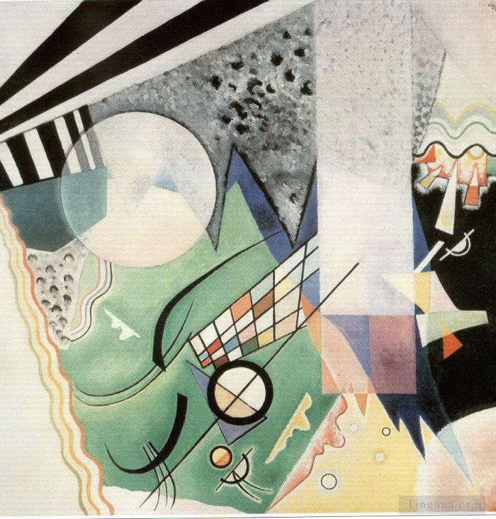 Vassily Kandinsky Types de peintures - Composition verte