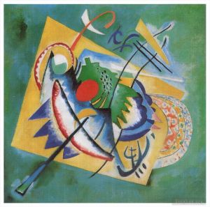 Vassily Kandinsky œuvres - Ovale rouge
