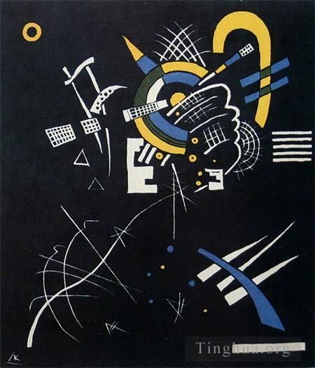 Vassily Kandinsky Types de peintures - Petits mondes VII