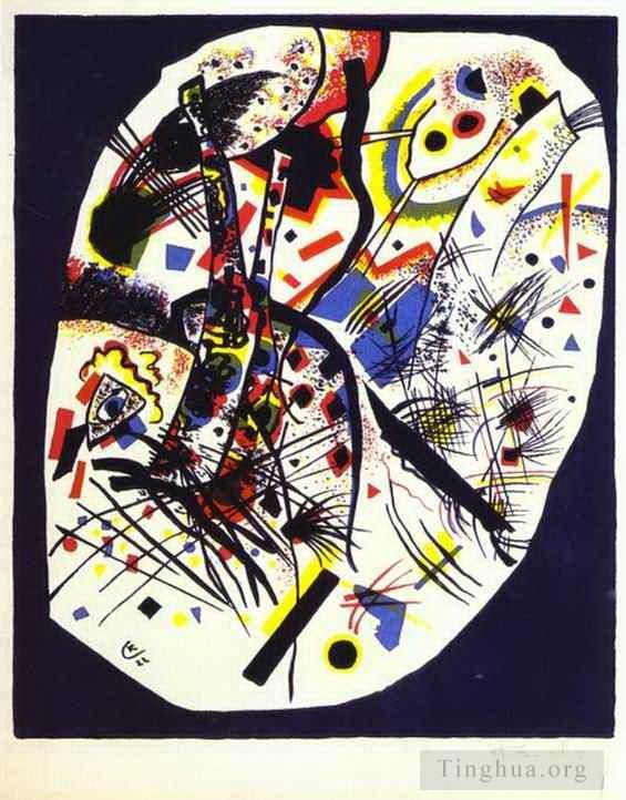Vassily Kandinsky Types de peintures - Petits mondes III