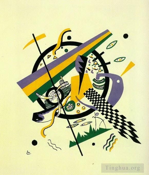 Vassily Kandinsky Types de peintures - Petits mondes IV