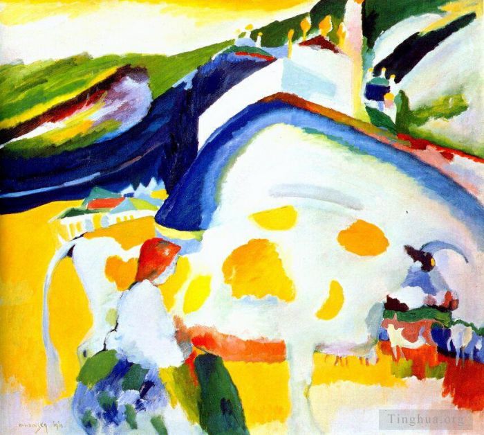 Vassily Kandinsky Types de peintures - La vache