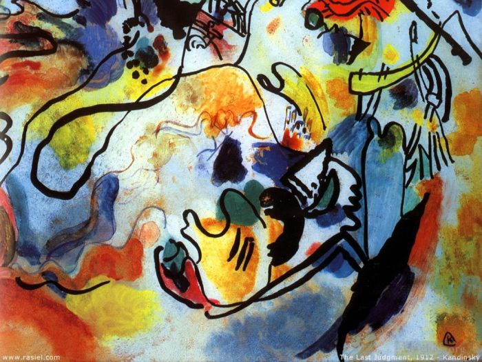 Vassily Kandinsky Types de peintures - Le jugement dernier