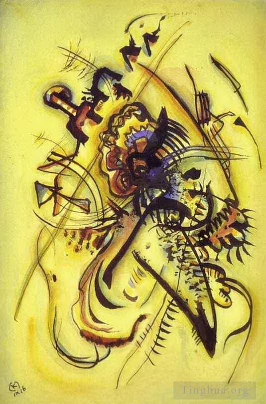 Vassily Kandinsky Types de peintures - À la voix inconnue