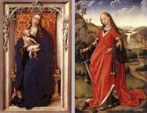 Rogier van der Weyden œuvres - Diptyque