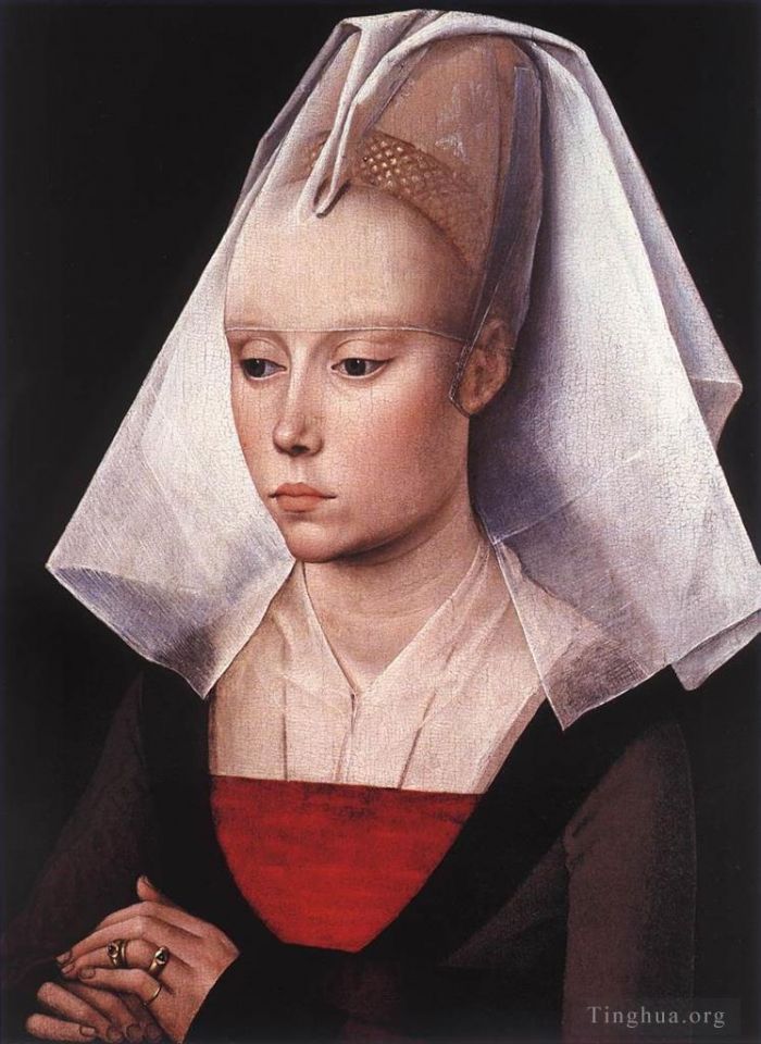 Rogier van der Weyden Peinture à l'huile - Portrait d'une femme