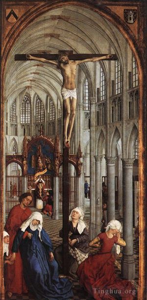 Rogier van der Weyden œuvres - Panneau central des Sept Sacrements