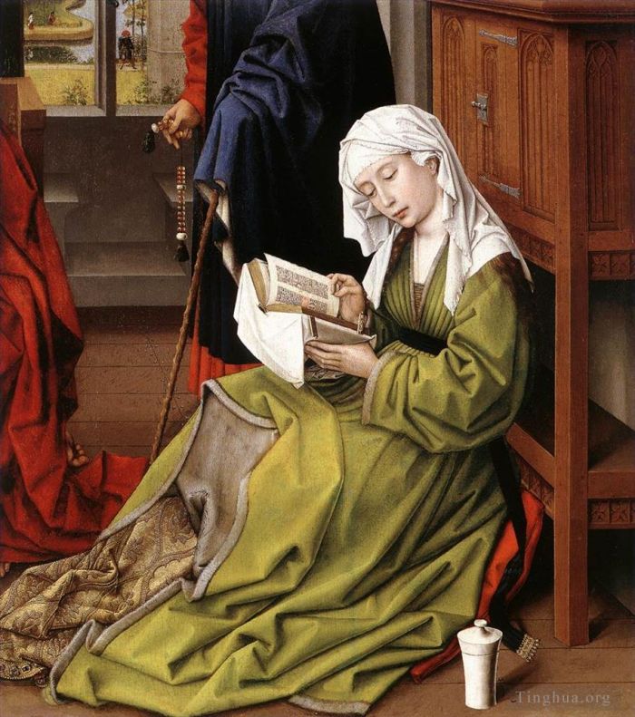 Rogier van der Weyden Peinture à l'huile - La lecture de Madeleine