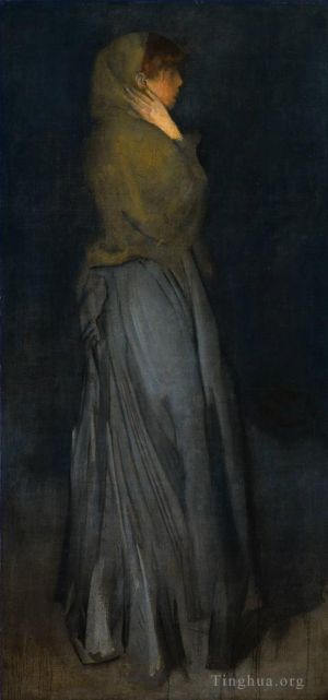 James Abbott McNeill Whistler œuvres - Arrangement en jaune et gris Effie Deans