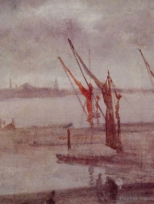 James Abbott McNeill Whistler œuvres - Chelsea Wharf Gris et Argent