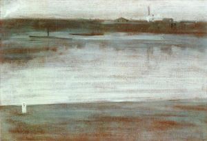 James Abbott McNeill Whistler œuvres - Symphonie dans la Tamise grise tôt le matin