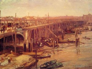 James Abbott McNeill Whistler œuvres - Le dernier du vieux Westminster