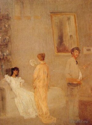 James Abbott McNeill Whistler œuvres - Dans son atelier