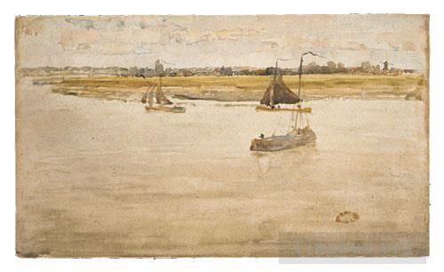 James Abbott McNeill Whistler Types de peintures - James Abbott McNeill Or Et Marron