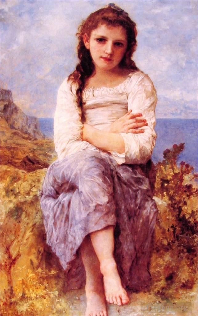 William-Adolphe Bouguereau Peinture à l'huile - Loin Niente