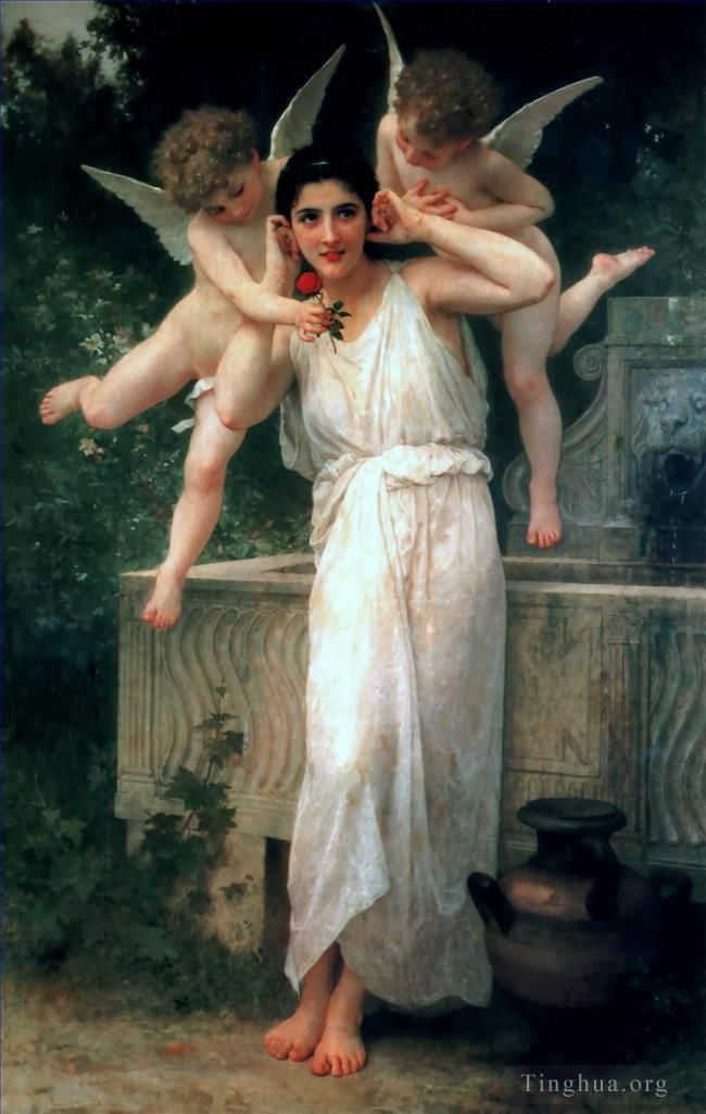 William-Adolphe Bouguereau Peinture à l'huile - Jeunesse Réalisme ange