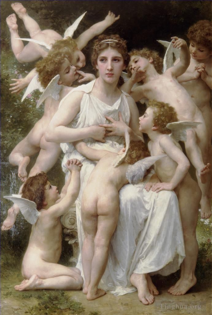 William-Adolphe Bouguereau Peinture à l'huile - L'Assaut