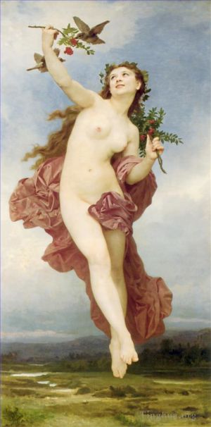 William-Adolphe Bouguereau œuvres - Hémera (la déesse JOUR)