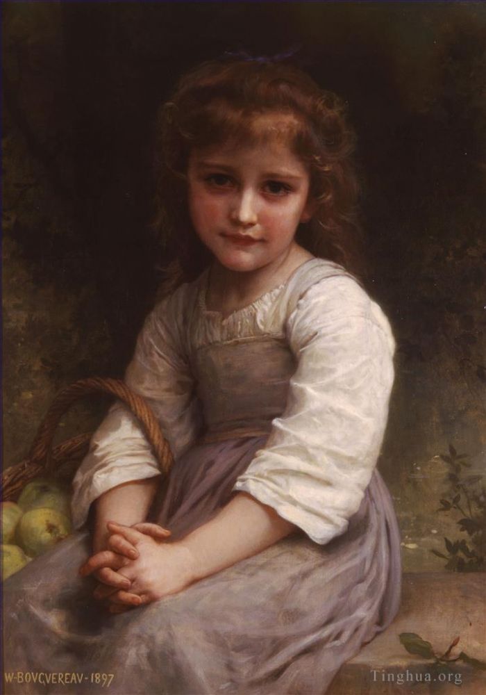 William-Adolphe Bouguereau Peinture à l'huile - Les pommes