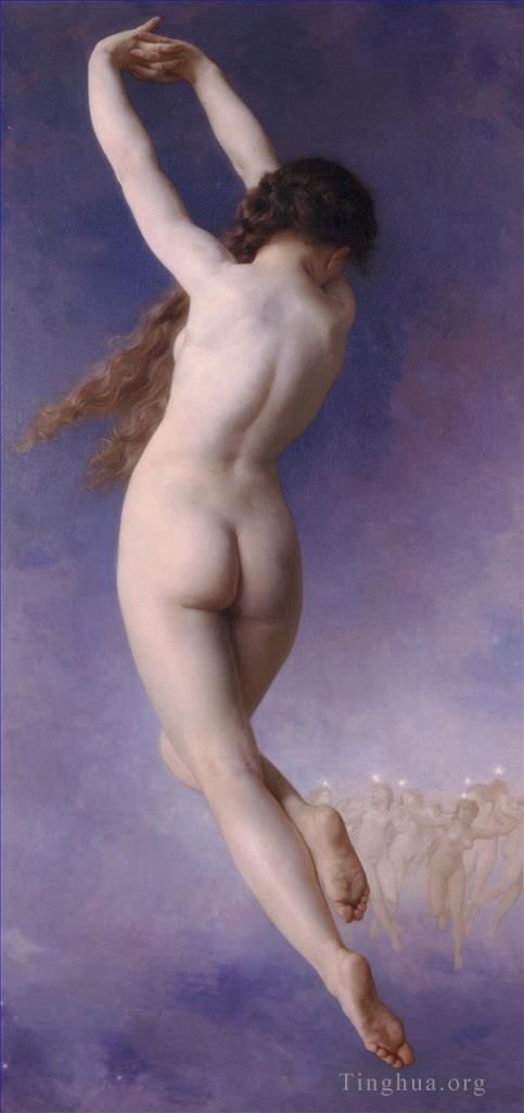 William-Adolphe Bouguereau Peinture à l'huile - Létoile perdue