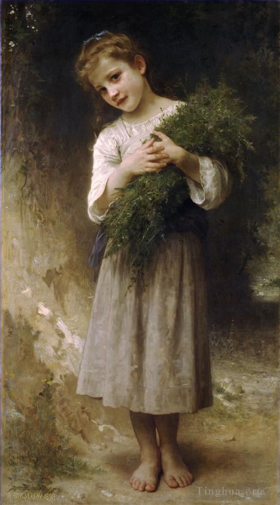 William-Adolphe Bouguereau Peinture à l'huile - Retour des champs