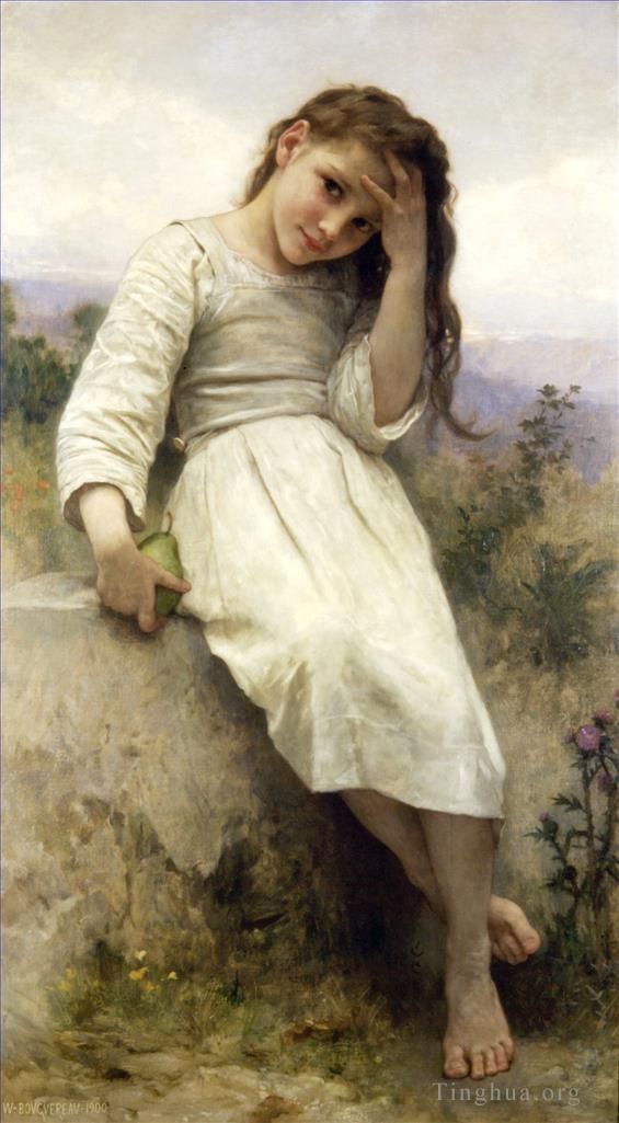 William-Adolphe Bouguereau Peinture à l'huile - Le Petit Maraudeur 1900