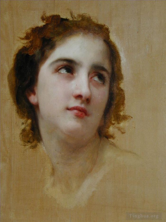 William-Adolphe Bouguereau Peinture à l'huile - Détail inachevé